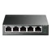 Switch TP-Link TL-SG105PE 5 porturi Gigabit Administrabil, PoE+