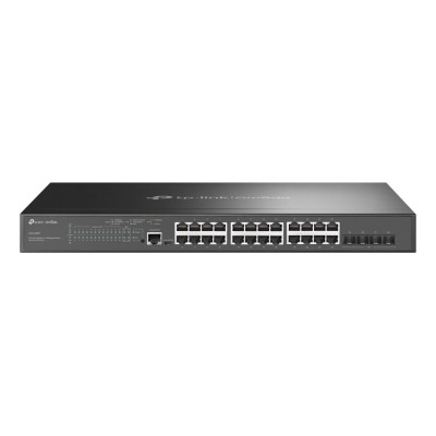 Switch TP-Link TL-SG3428MP 24 porturi Gigabit Administrabil, PoE+, + SFP uplink, Rack 19