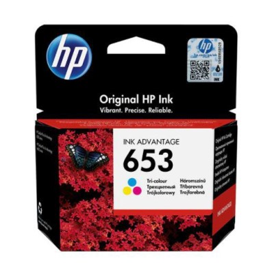 Cartus Cerneala HP 653 Tricolor 5ml/200 pagini