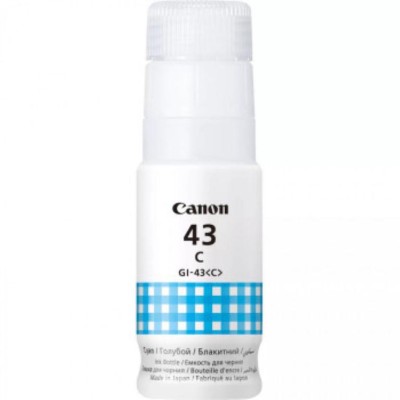Cartus Cerneala Canon GI-43C Cyan 60ml/3800 pagini Cartus Cerneala Canon GI-43C Cyan 60ml/3800 pagini