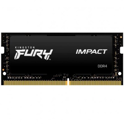 Memorie RAM laptop Kingston FURY Impact 16GB (2x8GB) DDR4 2666MHz CL15, SO-DIMM Memorie RAM laptop Kingston FURY Impact 16GB (2x8GB) DDR4 2666MHz CL15, SO-DIMM