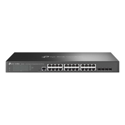 Switch TP-Link TL-SG3428 24 porturi Gigabit Administrabil + SFP uplink, Rack 19 Switch TP-Link TL-SG3428 24 porturi Gigabit Administrabil + SFP uplink, Rack 19