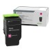 Toner Lexmark 78C0X30 Magenta (XL), 5000 pagini Toner Lexmark 78C0X30 Magenta (XL), 5000 pagini