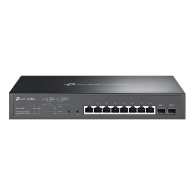 Switch TP-Link TL-SG2210MP 8 porturi Gigabit Administrabil, PoE+ + SFP uplink, Rack 19