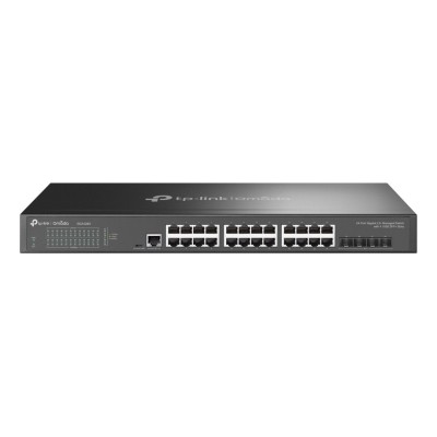 Switch TP-Link TL-SG3428X 24 porturi Gigabit Administrabil + SFP+ uplink, Rack 19 Switch TP-Link TL-SG3428X 24 porturi Gigabit Administrabil + SFP+ uplink, Rack 19