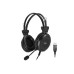 A4Tech HU-30 — Căști PC USB, difuzoare 40 mm, microfon pe braț, negru A4Tech HU-30 — Căști PC USB, difuzoare 40 mm, microfon pe braț, negru