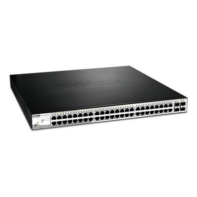 Switch D-Link DGS-1210-52MP 48 porturi Gigabit Administrabil, PoE+, + SFP uplink Switch D-Link DGS-1210-52MP 48 porturi Gigabit Administrabil, PoE+, + SFP uplink