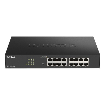 Switch D-Link DGS-1100-16V2 16 porturi Gigabit Administrabil, Rack 19 Switch D-Link DGS-1100-16V2 16 porturi Gigabit Administrabil, Rack 19