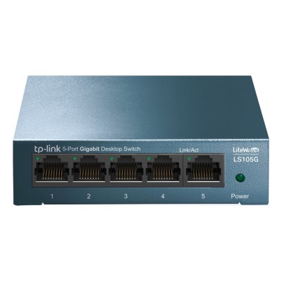 Switch TP-Link LS105G 5 porturi Gigabit Neadministrabil Switch TP-Link LS105G 5 porturi Gigabit Neadministrabil