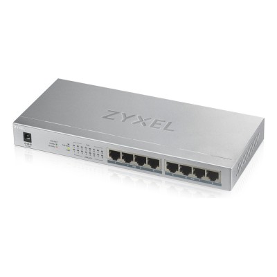 Switch Zyxel GS1008HP-EU0101F 8 porturi Gigabit Neadministrabil, PoE