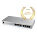 Switch Zyxel GS1008HP-EU0101F 8 porturi Gigabit Neadministrabil, PoE