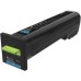 Toner Lexmark 82K2XCE Cyan (XXL), 22.000 pagini Toner Lexmark 82K2XCE Cyan (XXL), 22.000 pagini