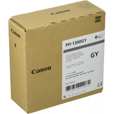 Cartus Cerneala Canon PFI-1300GY Grey 330ml