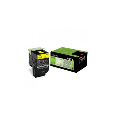 Toner Lexmark 80C20YE Galben, 1000 pagini Toner Lexmark 80C20YE Galben, 1000 pagini