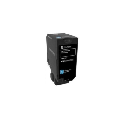Toner Lexmark 74C20CE Cyan (XL), 3000 pagini Toner Lexmark 74C20CE Cyan (XL), 3000 pagini
