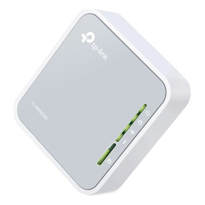 Router wireless TP-Link TL-WR902AC Wi-Fi 5 Dual Band AC750 (733 Mbps), Portabil