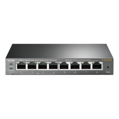 Switch TP-Link TL-SG108PE 8 porturi Gigabit Administrabil, PoE+ Switch TP-Link TL-SG108PE 8 porturi Gigabit Administrabil, PoE+