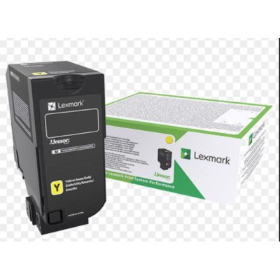 Toner Lexmark 74C2HYE Galben (XXL), 12000 pagini Toner Lexmark 74C2HYE Galben (XXL), 12000 pagini