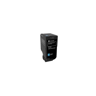 Toner Lexmark 74C2HCE Cyan (XXL), 12.000 pagini Toner Lexmark 74C2HCE Cyan (XXL), 12.000 pagini
