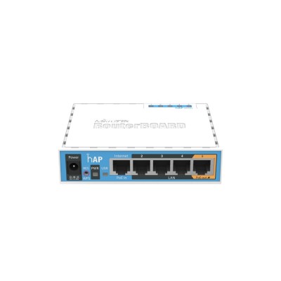 Access Point Mikrotik RB951UI-2ND interior, Wi-Fi 4 2.4 GHz 300 Mbps, PoE, Standalone