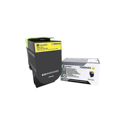 Toner Lexmark 71B0H40 Galben (XL), 3500 pagini Toner Lexmark 71B0H40 Galben (XL), 3500 pagini