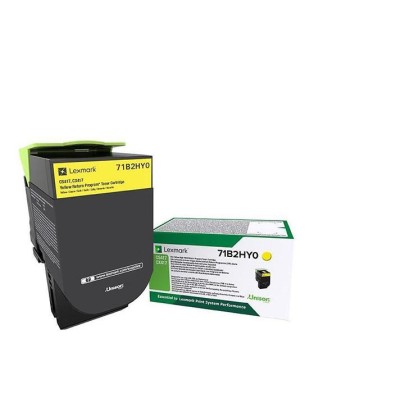 Toner Lexmark 71B2HY0 Galben (XL), 3.500 pagini
