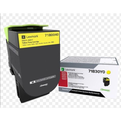 Toner Lexmark 71B0040 Galben, 2300 pagini