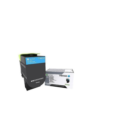 Toner Lexmark 71B0020 Cyan, 2300 pagini