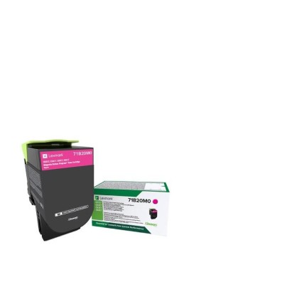 Toner Lexmark 71B20M0 Magenta, 2300 pagini Toner Lexmark 71B20M0 Magenta, 2300 pagini