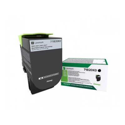 Toner Lexmark 71B20K0 Negru (XL), 3000 pagini