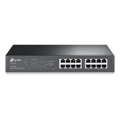 Switch TP-Link TL-SG1016PE 16 porturi Gigabit Administrabil, PoE+, Rack 19 Switch TP-Link TL-SG1016PE 16 porturi Gigabit Administrabil, PoE+, Rack 19