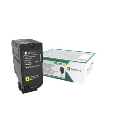 Toner Lexmark 75B20Y0 Galben (XXL), 10.000 pagini Toner Lexmark 75B20Y0 Galben (XXL), 10.000 pagini