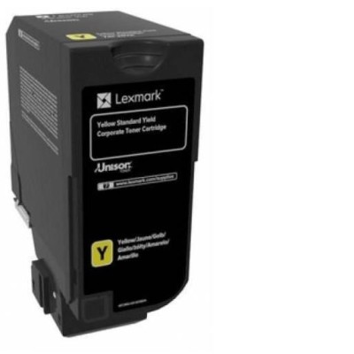 Toner Lexmark 74C2SYE Galben (XXL), 7.000 pagini