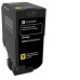 Toner Lexmark 74C2SYE Galben (XXL), 7.000 pagini