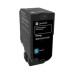 Toner Lexmark 74C2SCE Cyan (XXL), 7.000 pagini