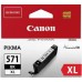 Cartus Cerneala Canon CLI-571XL Negru 11ml XL Cartus Cerneala Canon CLI-571XL Negru 11ml XL