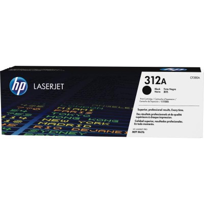 Toner HP CF380A Negru, 2.400 pagini Toner HP CF380A Negru, 2.400 pagini