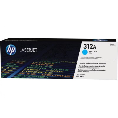 Toner HP CF381A Cyan, 2700 pagini Toner HP CF381A Cyan, 2700 pagini