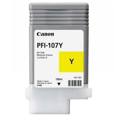 Cartus Cerneala Canon PFI-107Y Galben 130ml Cartus Cerneala Canon PFI-107Y Galben 130ml