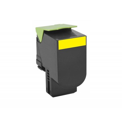 Toner Lexmark 80C2XYE Galben (XL), 4000 pagini
