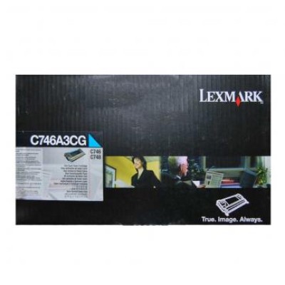 Toner Lexmark C746A3CG Cyan (XXL), 7.000 pagini Toner Lexmark C746A3CG Cyan (XXL), 7.000 pagini