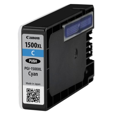Cartus Cerneala Canon PGI1500XLC Cyan 12ml/1020 pagini XL Cartus Cerneala Canon PGI1500XLC Cyan 12ml/1020 pagini XL