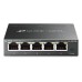 Switch TP-Link TL-SG105E 5 porturi Gigabit Administrabil Switch TP-Link TL-SG105E 5 porturi Gigabit Administrabil