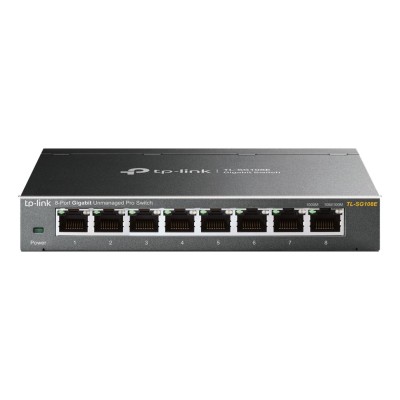 Switch TP-Link TL-SG108E 8 porturi Gigabit Administrabil Switch TP-Link TL-SG108E 8 porturi Gigabit Administrabil