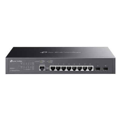 Switch TP-Link TL-SG3210 8 porturi Gigabit Administrabil + SFP uplink Rack 19 Switch TP-Link TL-SG3210 8 porturi Gigabit Administrabil + SFP uplink Rack 19