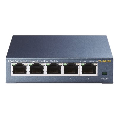 Switch TP-Link TL-SG105 5 porturi Gigabit Neadministrabil Switch TP-Link TL-SG105 5 porturi Gigabit Neadministrabil