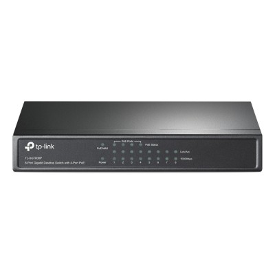 Switch TP-Link TL-SG1008P 8 porturi Gigabit Administrabil, PoE Switch TP-Link TL-SG1008P 8 porturi Gigabit Administrabil, PoE