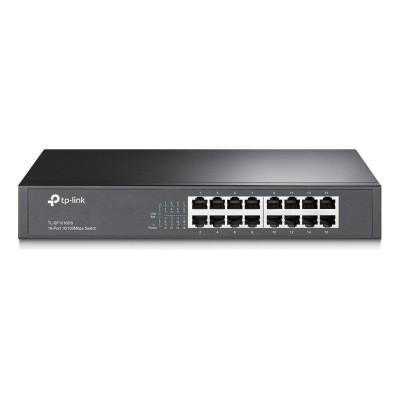 Switch TP-Link TL-SF1016DS 16 porturi 10/100 Neadministrabil, Rack 19 Switch TP-Link TL-SF1016DS 16 porturi 10/100 Neadministrabil, Rack 19