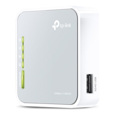 Router wireless TP-Link TL-MR3020 Wi-Fi 4 Single Band 2.4 GHz 300 Mbps, Travel Router wireless TP-Link TL-MR3020 Wi-Fi 4 Single Band 2.4 GHz 300 Mbps, Travel