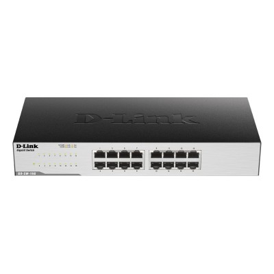 Switch D-Link GO-SW-16G 16 porturi Gigabit Neadministrabil, Rack 19 Switch D-Link GO-SW-16G 16 porturi Gigabit Neadministrabil, Rack 19